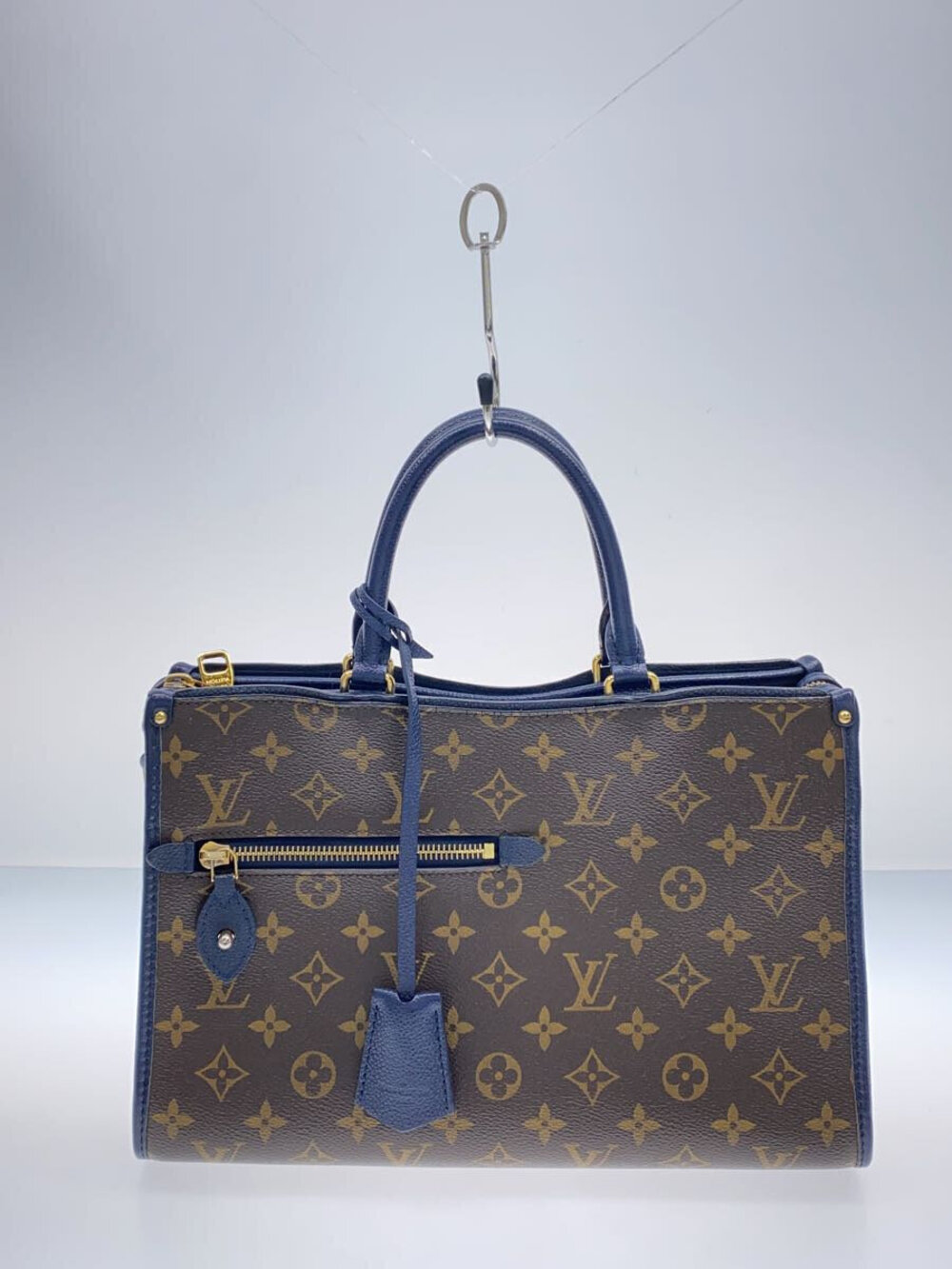 Louis Vuitton Popincourt Monogram Canvas Brown Marine Blue